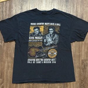 Vintage Elvis Presley men’s XL t-shirt hall of fame